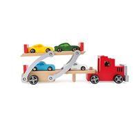 Small Foot Design – Vehículos en miniatura – Camión transporte de coches – 4222