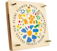 small foot wooden, easy-to-use press for drying leaves and flo (Importación USA)
