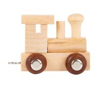 Small Foot juguete locomotora de tren de madera - juego de tren de letras