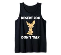 Small Funny Fennec Canids Funny Quote Fennec Fox Camiseta sin Mangas