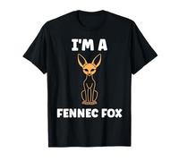 Small Funny Fennec Fox Canids Simple I'm a Fennec Fox Camiseta