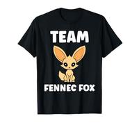 Small Funny Fennec Fox Canids Simple Team Fennec Fox Camiseta