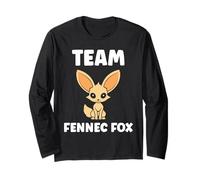 Small Funny Fennec Fox Canids Simple Team Fennec Fox Manga Larga