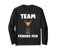 Small Funny Fennec Fox Canids Simple Team Fennec Fox Manga Larga