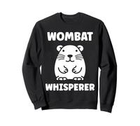 Small Funny Wombats Minimalist Animals Whisperer Wombat Sudadera