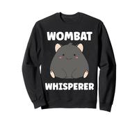 Small Funny Wombats Minimalist Animals Whisperer Wombat Sudadera