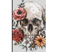 Small Goth Journal Notebook: Lined Book, Use for Writing, Ideas, Notes, as a Diary, Spooky Designs in Interior