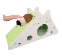Small Hamster House - Hamster Play Toys House, Hamster | Hamster Toys for Syrian Hamster, Gerbil Hideaway Small Animal Activity Toy Hamster Cage Accessories for Small Pets