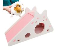 Small Hamster House - Hamster Play Toys House, Hamster | Hamster Toys for Syrian Hamster, Gerbil Hideaway Small Animal Activity Toy Hamster Cage Accessories for Small Pets
