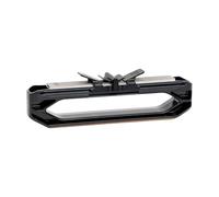 Small Handheld Knife Sharpener, Angle Guided Professional Sharpening Tool for Apartment, Home Cooks, Butchers, Barbers, Camping, Workshop, Studio, Farm, Garage