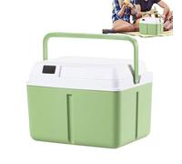 Small Hard Cooler, 5 L portátil de la caja, temperatura de la pantalla a prueba de agua, resistente al aire libre, Reliable Supply for Drink Beverage Food Camping Picnic Boating Hiking Barbacoa Beach