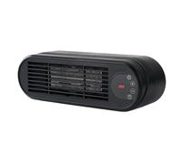 Small Heater - 2 Speed Electric Heater | Quiet Electric Air Warmer | For Room Bedroom Bathroom Garage Table Car RV Tent Camping Winter Indoor