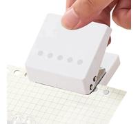 Small Hole Punch - Portable Handheld Tool, Multi Functional Cutting Punch, Badge Hole Puncher for Paper Craft Cards | Precision Tool for Notebook Planner Scrapbook Use | Compact Puncher for Photo Albu