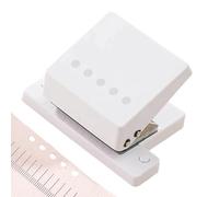 Small Hole Punch - Portable Non-Slip Reliable Manual Cutting Tools | Sturdy Construction Badge Hole Punch,for Scrapbooking Supplies Binder Binding Notebook Planner School Photo Album Cards Studio