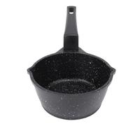 Small Hot Oil Pan | Maifan Stone Nonstick Deepening Easy to Maintain | Butter Warmer Pot for Home/Infant | 8.75oz Compact Lightweight, High Temp Proof (Estilo 1)