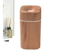 Small Humidifier - ABS/PP 13.1x7.2x7.2cm | Portable 300ml Quiet Mist Air Humidifier, Desktop Mini Room Humidifiers With Light | For Living Room Nursery Nightstand Office Travel Car Use