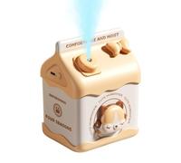 Small Humidifier - Milk Carton Shaped USB Air Vaporizer with 2 Mist Setting
