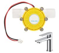 Small Hydro Generator - 12V Regulated Hydroelectric Water Turbine Generator | Portable Shower Water Flow For Camping Travel Outdoor Power Charging