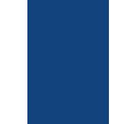Small Lined Notebook Journal, Pocket-Sized 4 x 6 inches, 100 pages, College Ruled, Solid Color Blue MATTE Cover
