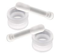 Small Mortar and Pestle Set - Mini Glass Mortar and Pestle Set | Laboratory Grinding Bowl Pestles | Non-Slip Kitchen Gadgets for Powders Nuts Garlic Peppercorns Seasoning Labs Camping Herbalists