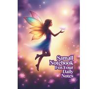 Small Notebook For Your Daily Notes with a forest fairy motif on the cover - checkered paper: A handy tool for everyday comments, calculations, ideas, ... of autographs, stamps, labels and stickers