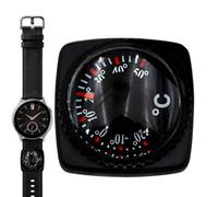 Small Outdoor Thermograph, Temperature Gauge For Car RV & Motorcycle
