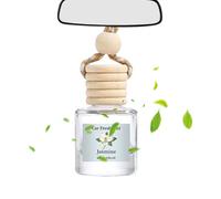 Small Perfume Pendant Diffuser, Glass Car Diffuser, Portable Oil Diffuser, Multiple Fragrance Air Freshener, Stylish Car Perfume Pendant with Multiple Fragrance Options for Oils