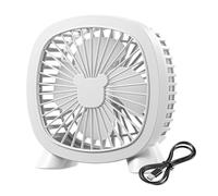 Small Personal Fan - USB Powered, Bedside Office Cooling, Backpack Ready