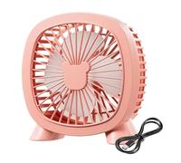 Small Personal Fan - USB Powered, Bedside Office Cooling, Backpack Ready