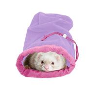Small Pet Bath Bag, Hamster Absorbent Pouch, 14.17x9.06 Inches Breathable Towel Bags with Adjustable Drawstring, Quick Drying Bag for Livestock Grooming, Puppy Rabbit Chinchilla Squirrel Kitten Care