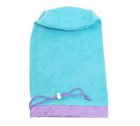 Small Pet Bath Towel Bag, Hamster Absorbent Pouch, Breathable Grooming and Drying Sack, Adjustable Drawstring Closure for Puppy, Rabbit, Kitten, Chinchilla, Squirrel, 14.17x9.06 inches
