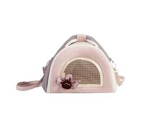 Small Pet Carrier - Woven Fabric 24x17x19cm | Chinchilla Travel Carrier