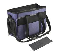 Small Pet Carrying Bag, Multi-Pocket Cat Travel Sling Bag, Breathable Shoulder Carrier, Flexible Travel Pouch for Holiday, Road Trip, Picnic, Camping, Walking, Hiking, Outdoor Use, 44x18x28cm