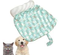 Small Pet Sleeping Bag | Semi-Enclosed Pet Sleeping Bag | Winter Dog Bed For Camping | Warming Pad Pet Sack | Warming Burrow Cat Bed Portable & Versatile Design Cloth+plush For Camping Hiking