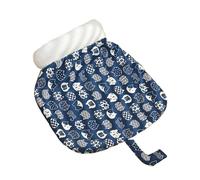 Small Pet Sleeping Bag | Semi-Enclosed Pet Sleeping Bag | Winter Dog Bed For Camping | Warming Pad Pet Sack | Warming Burrow Cat Bed Portable & Versatile Design Cloth+plush For Camping Hiking