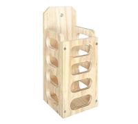 Small Pets Wood Han Alimerer - Conejito De Chinchilla Conejillo De Chinchilla Rack | Soporte De henodeMadera Natural para Conejos, Mantiene El henoFuera del Piso, Resistente A La Masticación, Fácil