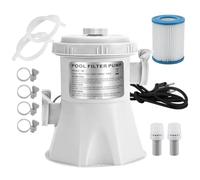 Small Pool Pump 300 GPH Powerful - Enhanced Circulation Clear Water Pool