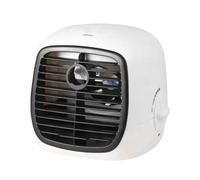 Small Portable AC, interior Desktop Humidificar, USB Quiet Small Air Cooler, Lightweight Quick Cooling Design, Adjustable Mist Settings, Perfect for Desk Gym Tent Travel Garden Beach Camping School