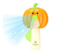 Small Portable Fan - Hand Press Cartoon Pocket Cooling Fan for Outdoor Use | Lightweight Manual Airflow Device with Colorful Design, Travel Friendly Handheld Cooling Tool for Kids Teens