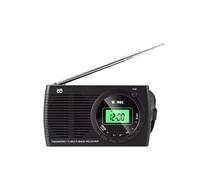 Small Portable Radio AM FM SW Battery Operated Radio Screen Clock Dual Power Supply Mode Stereo Emergency Survival EU