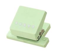 Small Punch, Portable Handheld Puncher for Paper Craft Notebook Planner Scrapbook Cards, Multi Functional Precise Cutting Design Durable Build, Punch Tool for Office School Studio