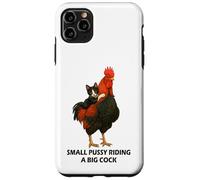 Small Pussy Riding a Big Cock Funny Pussy Meme Adult Joke Carcasa para iPhone 11 Pro MAX