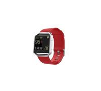 (Small,Red)Venta Pulsera de silicona correa de muñeca reemplazo para reloj inteligente Fitbit Blaze Lo último