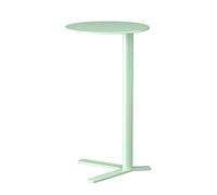 Small Round Table Sofa Side Table Side Table Light Corner Table Simple Small Table (Color : White-Dinosaur Doodle4, Size : 40 * 70cm) (Fruit Green 40 * 60cm)