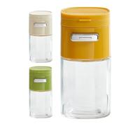Small Salt Pot | Glass Sugar Dispenser Pourer | High-Transparency Seasoning Container, Baking Supplies for Condiment Pepper