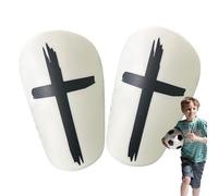 Small Shin Guards for Kids - Miniature Soccer Shin Pads | Lightweight Breathable Shins Pads | Extra Small Shiin Guards Comfortable Protective Gear | for Youth Boys Girls Training Match Sports