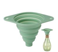 Small Silicone Funnel - Premium Food-Grade Heat-Resistant Kitchen Tool, Features Odor-Resistant Non-Porous Platinum-Cured Silicone For -Free Oil And Liquid Transfers | Wide-Mouth Desig