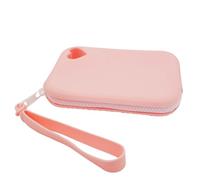 Small Silicone Makeup Bag | Excellent Waterproof Cable Ties Cord Bags | Design Portable Makeup Storage Bags, Small Cosmetic Travel Bag Zipper Pouch For Women, Rosa, riferimento alla descrizione