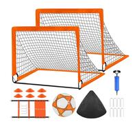 Small Soccer Net - Artículos Deportivos para Escuelas, Objetivos de Fútbol para Jóvenes | 45x18x16cm Training Pop-up Soccer Net Set | Juegos de Práctica, Actividades al Aire Libre para Jóvenes