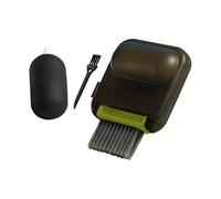 Small Space Cleaning Brush 11.3x10.6x5cm, Scratch-Free Bristled Crevice Duster, Non-Slip Tool for Car, Home, Keyboard, Air Vent, Camera, Mobile Phone, Kitchen